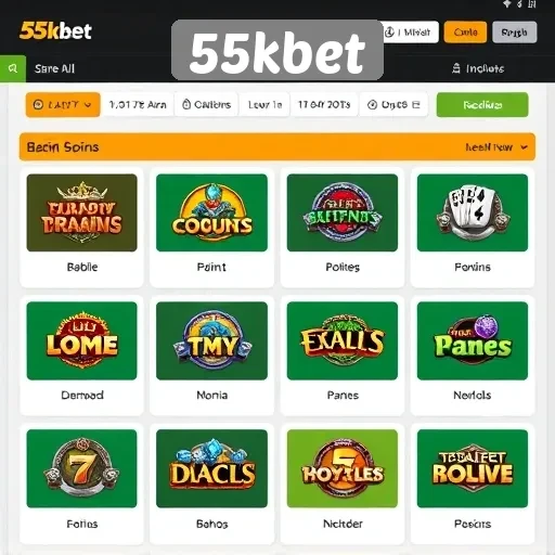 Apa Saja Jenis Permainan yang Tersedia di 55kbet